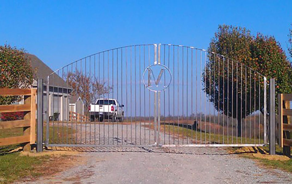 Driveway gates